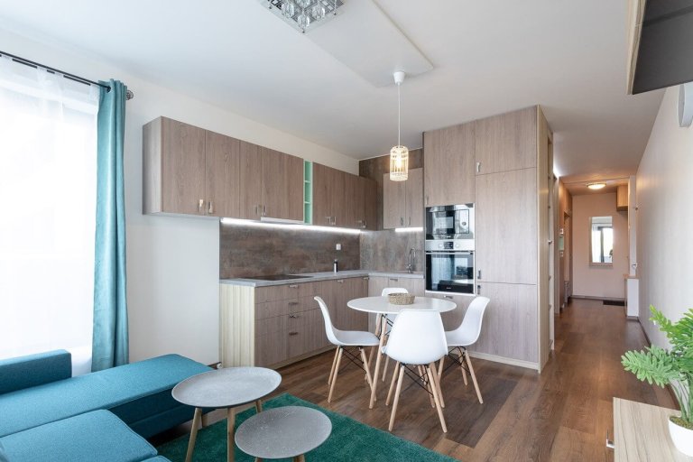 2-izbový byt Tehelné pole - Tyrkys